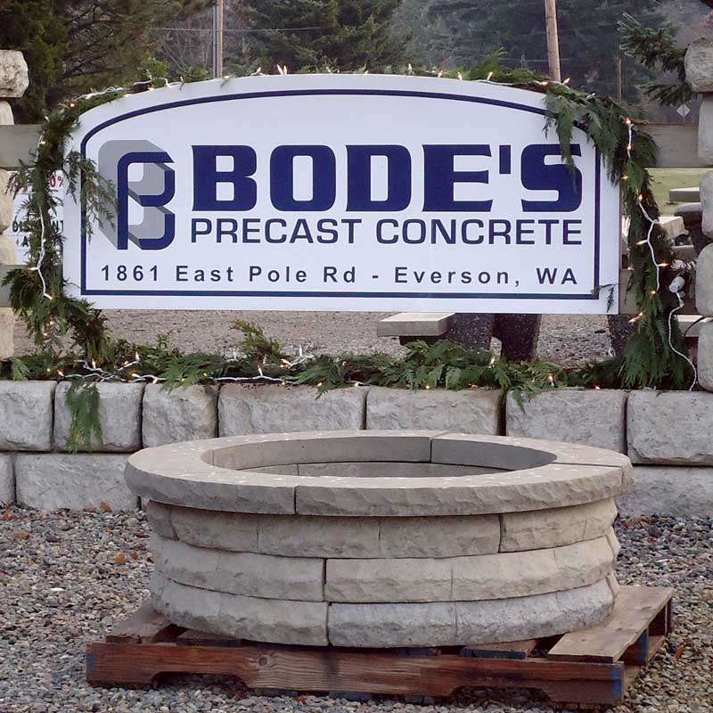 Fire Pit Bodes Precast Concrete, Precast Concrete Fire Pit