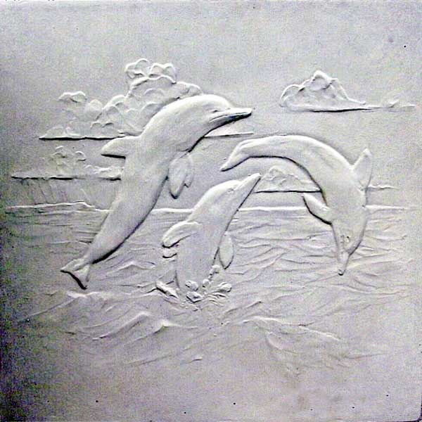 Dolphins At Play  Bodes Precast Concrete